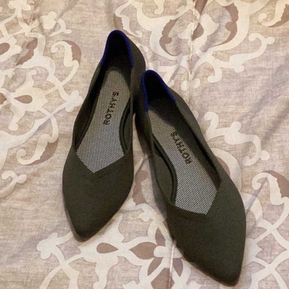 Rothy’s pointed toe flats